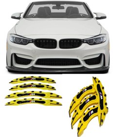 Resim Bmw F30 ///m Sarı 17-18-19 Janta Uyumlu 4.lü Kaliper Kapagı 