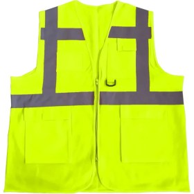 Resim Şantiye Ikaz Yeleği Işçi ve Mühendis Yeleği Renk Seçenekli Tda 