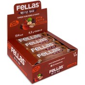 Resim FELLAS Karışık Kuruyemişli Kakaolu Meyve Bar 40G X 12 
