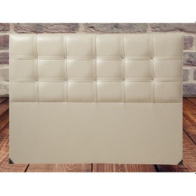 Resim Başlık ALC ÇİĞDEM Model 150 Cm Kapitone Suni Deri Krem RENK Kumaş Döşeme El Yapım 