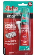 Resim Akfix Ht300 Yüksek Isı Silikonu Sıvı Conta 50 Gr/75ml 