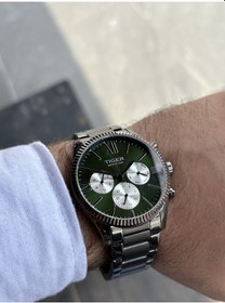 Resim Tiger Tf-267 Metalik Erkek Kol Saati 