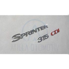 Resim Mercedes Sprinter W906 2006-2016 315 Cdi Bagaj Yazi Seti 403340288 