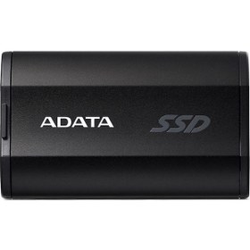Resim Adata 1000gb Sd810 Siyah Taşınabilir Usb 3.2 Gen2 X2 Type-c Ssd Harici Disk 