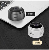 Resim Vkemall Siyah Mini 1080p Hd - Hareket Algılama, Wifi, Ir Gece Görüşü, Usb Şarjlı, Ev/ofis Güvenlik Kamerası 
