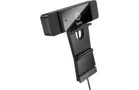 Resim Hoco. D100 1080P 2mp Mikrofonlu USB Web Kamera - Siyah 