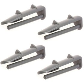 Resim Beko Uyumlu D3001 Bulaşık Makinesi Arka Ray Kapağı Sepet Pimi 4 Adet - 552282940 