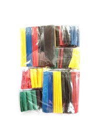 Resim Geeksen 400 Parça Isıyla Küçülen Kablo Kılıfı Seti - Çok Renkli, Taşınabilir Ve Dayanıklı 