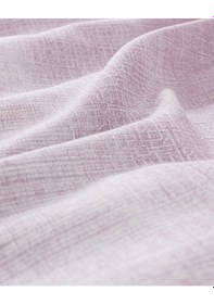 Resim Adelya King Size %100 Pamuk Madame Coco Crep Baskılı Nevresim Takımı - Mürdüm MÜRDÜM 