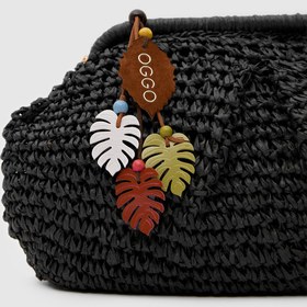 Resim OGGO Hasır Medium Clutch & Çapraz Çanta 