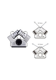 Resim Zoom Iq6 Stereo Kayıt Mikrofonu Iphone/Ipad/Ipod Uyumlu 