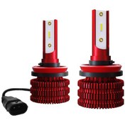 Resim Tenfowee Oto Led Farlar H8/h9/h11 Arayüzlü 6000k Soğuk Beyaz 4000lm 36w Ip68 Isı Dağıtımı Plug&play Çift Paket 