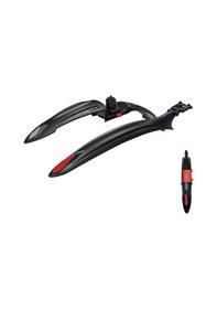 Resim Epic Tail 3 Ön Arka Bisiklet Çamurluk Seti 26-27.5-29 Siyah 