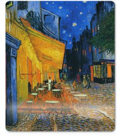 Resim Van Gogh Cafe Teras Bilek Destekli Mouse Pad 