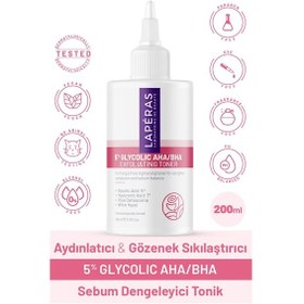 Resim Aydınlatıcı Ve Gözenek Sıkılaştırıcı 5% Glycolic Aha/bha Cadı Fındığı Tonik 200 Ml 