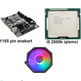 Resim Snowman I5 2500K İşlemci/H61 1155 Pin Anakart/Bundle Set 