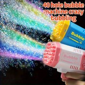 Resim 40 Delikli Renkli Balon Makinesi, Dakikada 2000 Köpük, Düğünler, Yaz Partileri, Doğum Günü Kutlamaları, Mezuniyet Sezonu ve Daha Fazlası İçin Uygun, Rüya Gibi Romantizm, Çocuk Parti Paketi, Pil Dahil Değildir, 15 Festival için İdeal Hediye 
