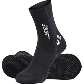 Resim Zcco 3 Mm Neopren Çorap Dalış İçin 165683410 Siyah 