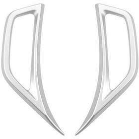 Resim Jeep Wrangler Jl 2018-2020 İçin Araba Çamurluk Yan Hava Çıkışı Dekoratif Panel Ayna 