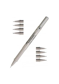 Resim Faber-Castell Ecco Pıgment Çizim Kalemi 0.2 Mavi 