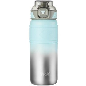 Resim Vagonlife TKK Yeni Koleksiyon 500ml Filtreli Pipetli / Pipetsiz Kullanım Askılı Paslanmaz Çelik Termos Matara 