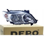 Resim Ön Sağ Far Lambası Toyota Corolla Uyumlu 2008-2009 Depo 