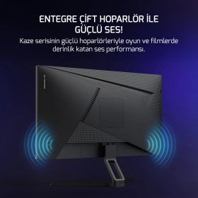 Resim Gamepower Kaze T10 24″ 260Hz 0.5ms Fhd Fast IPS 2X2W Speaker Gaming Monitör (Sıfır Ölü Piksel Garantili) 