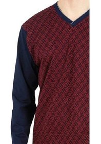 Resim Pierre Cardin 6023 Erkek Jakarlı Pijama Takımı 001 