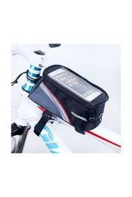 Resim Genel Markalar 5.5" Su Geçirmez Dokunmatik Kadro Üstü Bisiklet Çantası 