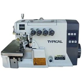 Resim Typical Gn-7100-5hd Elektronik Direct Drive 5 İplik Kot İğne Pozisyonlu Overlok Dikiş Makinası 