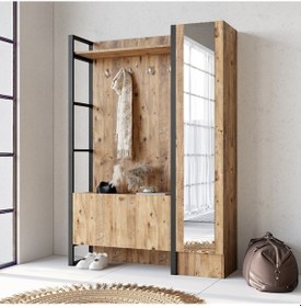 Resim Robinhome Robin Home Vegas Serisi No 15 Vestiyer Portmanto Ayakkabılık 