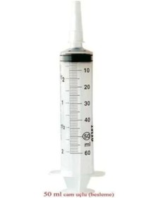 Resim Ayset Beslenme Enjektörü Çam Uçlu Şırınga 140 Adet 50 ML 
