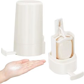 Resim Monte Lua Kalıp Sabun Öğütücü Sabunluk, delme gerektirmez, sabun öğütücü, sabun törpüsü, duvar montajı, 