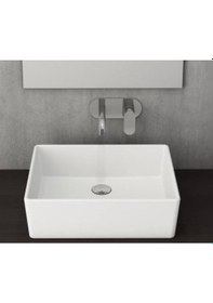 Resim Bocchi Vessel Milano 1215-001-0125 Çanak Lavabo Beyaz 40 x 50 CM 1466841 