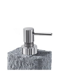 Resim Aries Sıvı Sabunluk, Tezgah Üstü - Gri 