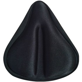 Resim Lemestar Bisiklet Jeli Yastık - Silikon Ve Yoğun Sponge Malzeme, Konforlu Koltuk Kılıfı, 27x24cm Boyut 1 Çok Renkli 