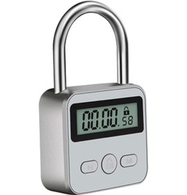 Resim Akıllı Zaman Kilidi, Metal Zaman Kilidi, 99 Saate Kadar, Lcd Ekranlı, Zaman Yöneticisi, Yalnızca Zaman Dolduğunda Kilidi Açılır - Öz Disiplinli Bir Benlik Olun 