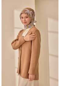 Resim Silk Home Olinda İpek Eşarp 47003-22 Yeşil Kahve, Bebe Mavi, Hardal 