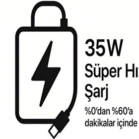 Resim 10000mah Lcd Dijital Göstergeli 35w Hızlı Şarjlı Powerbank - 56cm Type-c Kablolu Siyah 