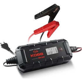 Resim KOBB KBS15000 6V/12V/24V 300A Akıllı Dijital Akü Şarj ve Akü Bakı 