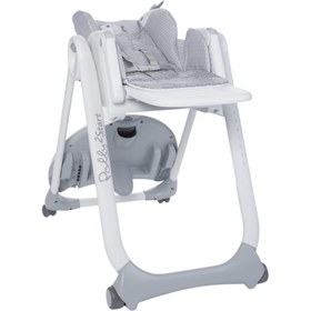 Resim Chicco Polly 2 Start Bebek Mama Sandalyesi Dots - Gri 