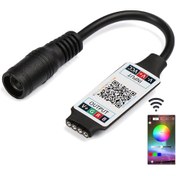 Resim Bluetooth Dc 5 Volt - 24 Volt - 6 Amper Rgb Led Kontrol Cihazı 4434 