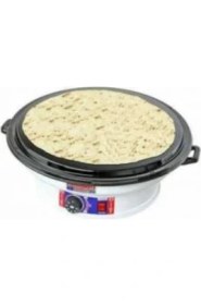 Resim Yörükoğlu Elektrikli Katmer Sacı Börek Sacı Ekmek Sacı Katmer Tavası + Termostat Özellikli + Yerli Üretim 