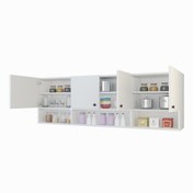 Resim Kenzlife hazır mutfak konsta byz 060*150*22 mutfak banyo dolabı kapaklı raflı 