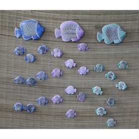 Resim Balıklı Asmalı Rüzgar Çanı 