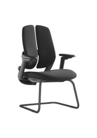 Resim Casella Bonita Misafir Koltuğu Ofi S Koltuğu Ergonomik Ve Şık Tasarım Bonita 03 Siyah 