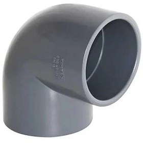 Resim Pimtaş Uh-pvc Yapıştırma Muflu 90 Dirsek 40 Mm 1 Adet 