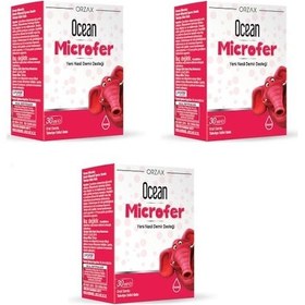 Resim Ocean Microfer Damla Takviye Edici Gıda 30 ML 3 Adet 