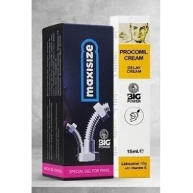 Resim Big Power Maxi Size Krem ve Krem 