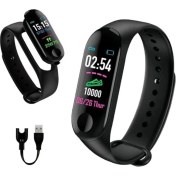 Resim Pazariz M3 Bluetooth Akıllı Bileklik Saat Dijital Ekran Universal 
